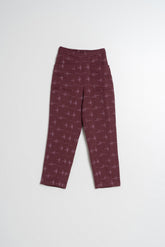 QUILTED JACQUARD PANTS