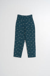 QUILTED JACQUARD PANTS