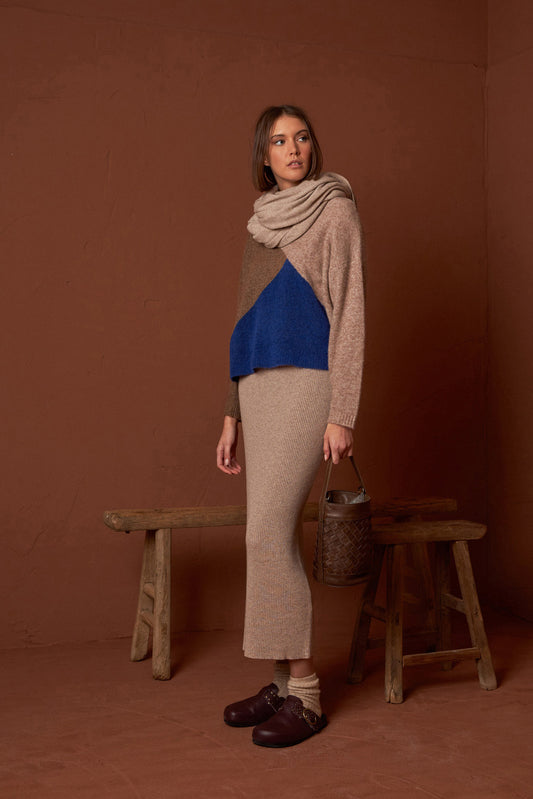 KNITTED PENCIL SKIRT 2