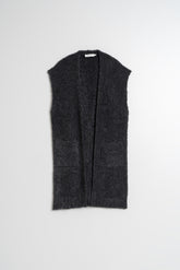 GILET MAXI EN MAILLE