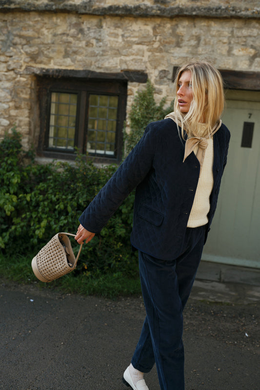 KNOTTED BUCKET BAG