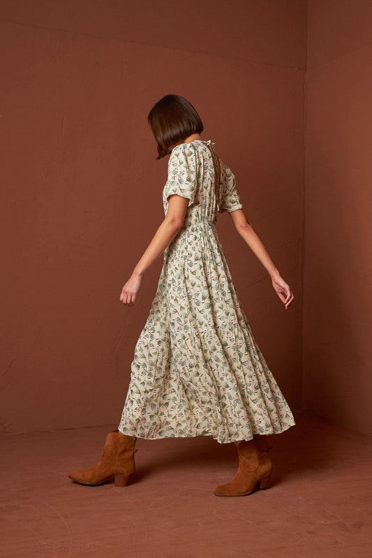 ROBE MAXI EN MOUSSELINE 2