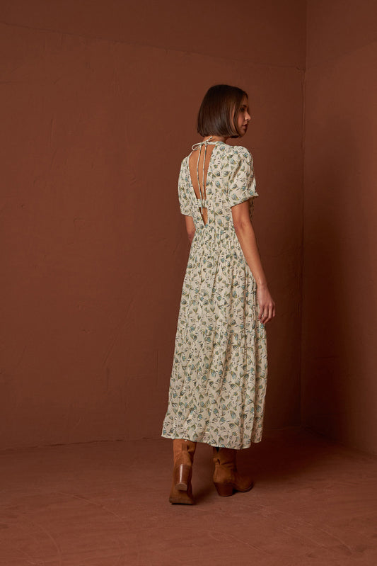 ROBE MAXI EN MOUSSELINE 3