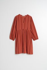 ROBE COURTE JAQUARD