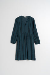 ROBE COURTE JAQUARD