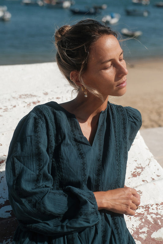 ROBE COURTE JAQUARD 4