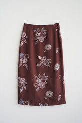 TIE PENCIL SKIRT