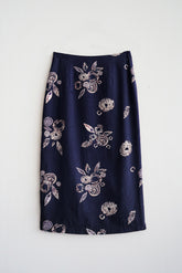 TIE PENCIL SKIRT
