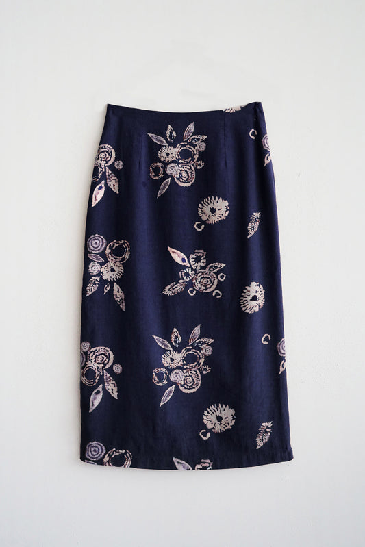 TIE PENCIL SKIRT 1