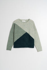 WOOL INTARSIA SWEATER