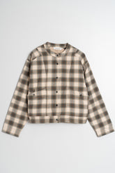 VESTE À CARREAUX