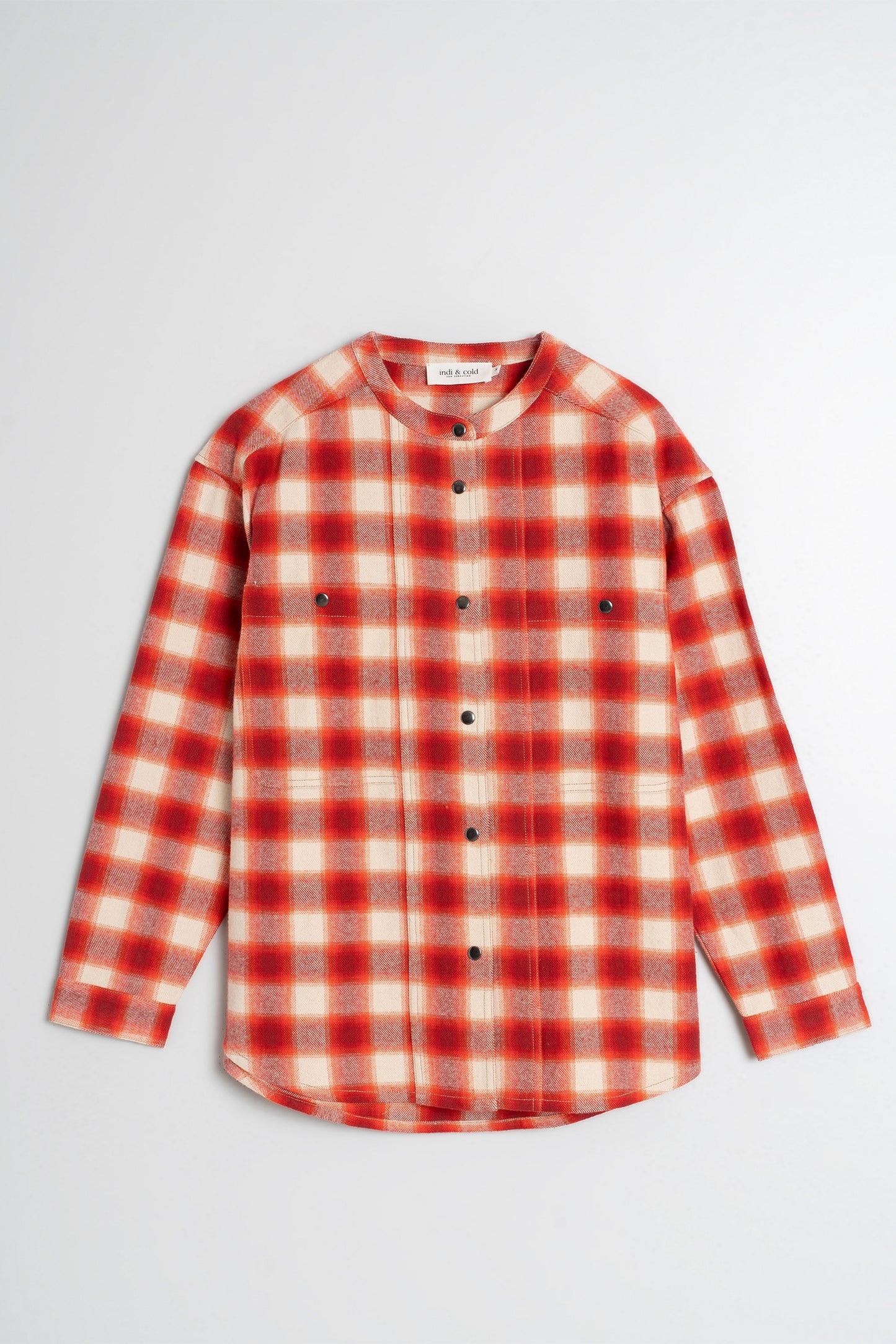 SOBRECAMISA ALGODÓN CUADROS