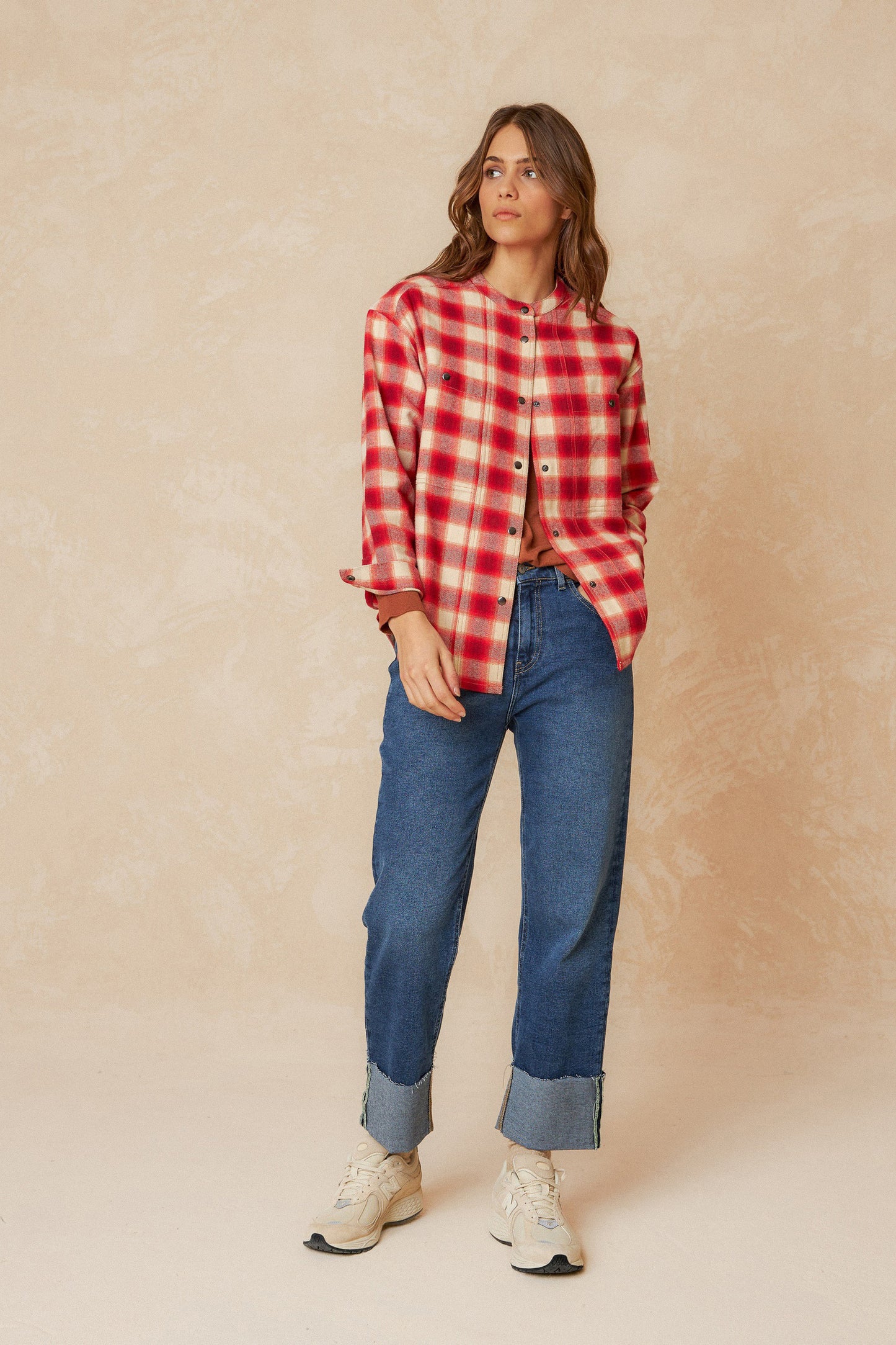 SOBRECAMISA ALGODÓN CUADROS
