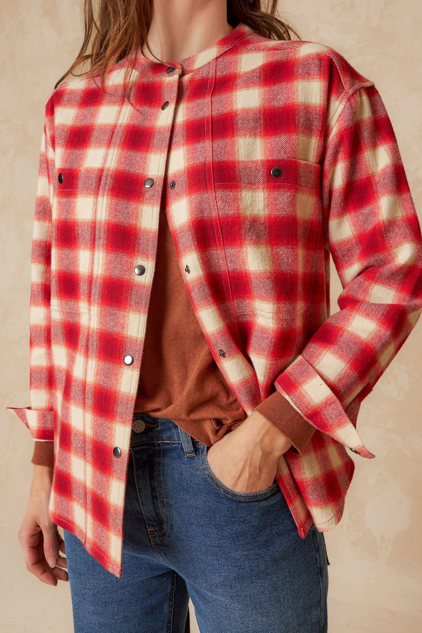 SOBRECAMISA ALGODÓN CUADROS