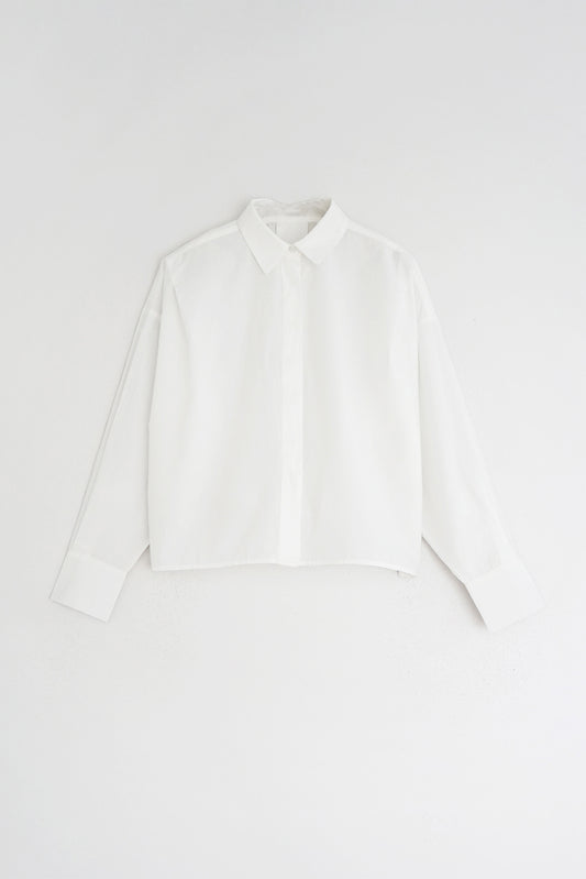 CROPPED POPLIN SHIRT 1