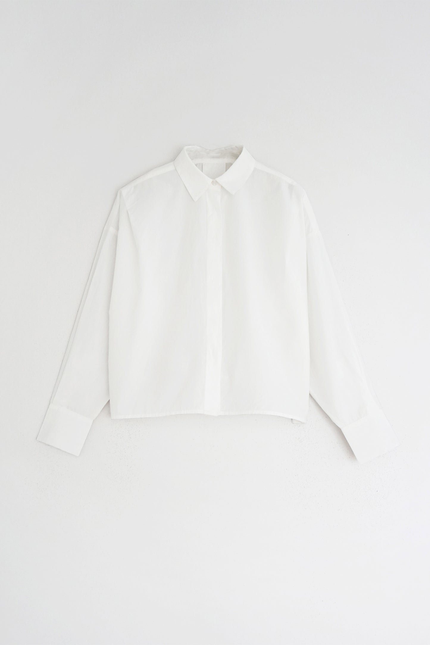 CROPPED POPLIN SHIRT