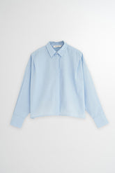 CROPPED POPLIN SHIRT