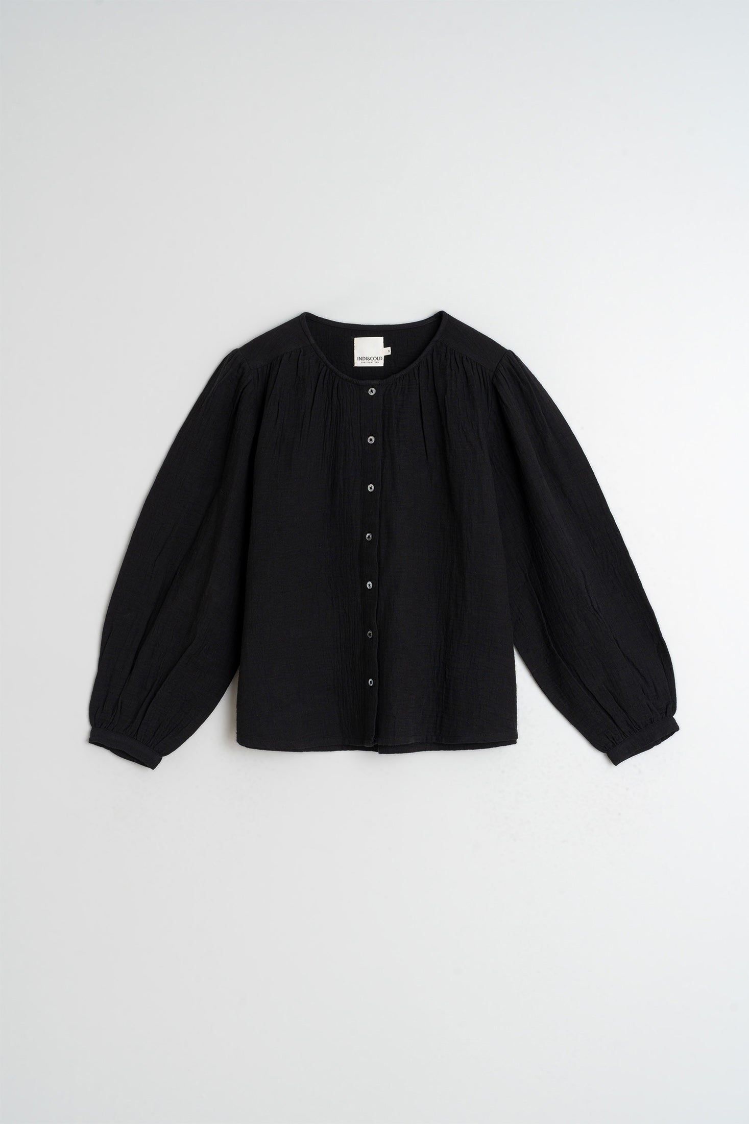 BizarreMaiden】smoked double gauze shirt BizarreMaiden
