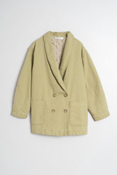 VESTE OVERSIZE À COL SMOKING