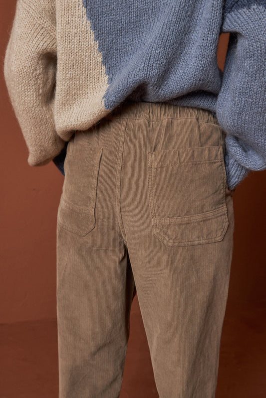 PANTALON EN MICRO VELOURS ANE 3