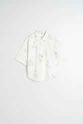 CHEMISE EN POPELINE IMPRIMÉE