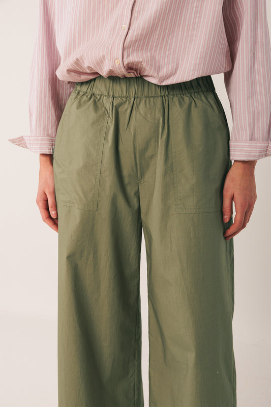 PANTALÓN ENGOMADO ALGODÓN