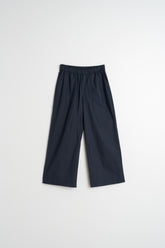 PANTALON EN COTON ÉLASTIQUÉE