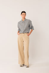 VICHY-CHECKERED SHIRT