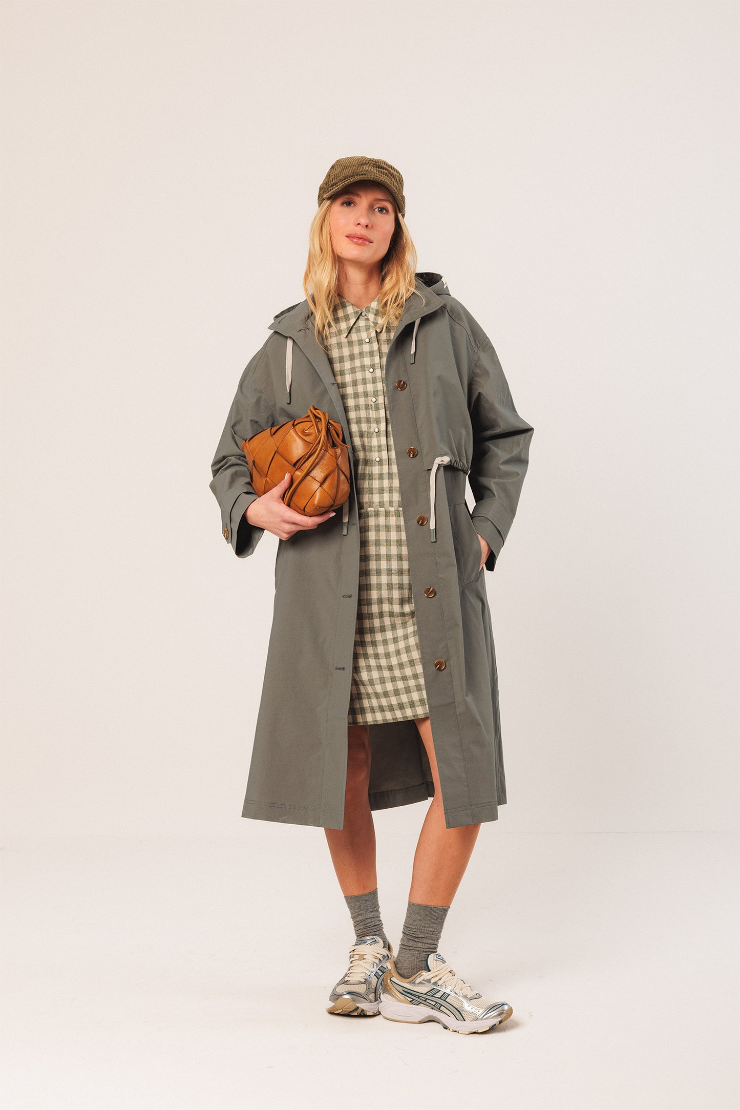 [CL] VICHY-CHECKERED DRESS
