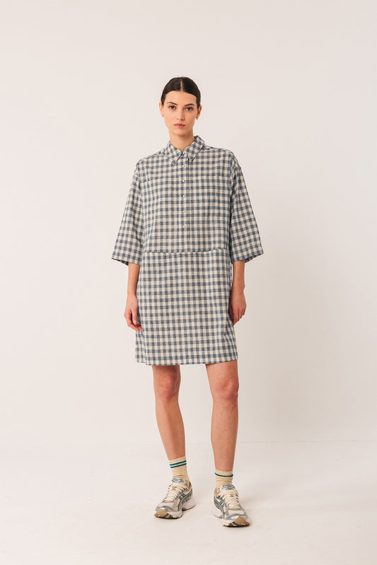 VICHY-CHECKERED DRESS 2