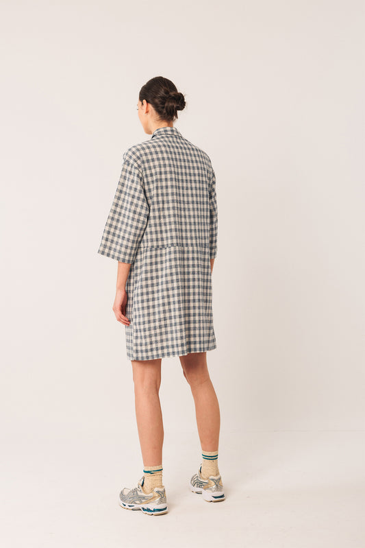 VICHY-CHECKERED DRESS 4