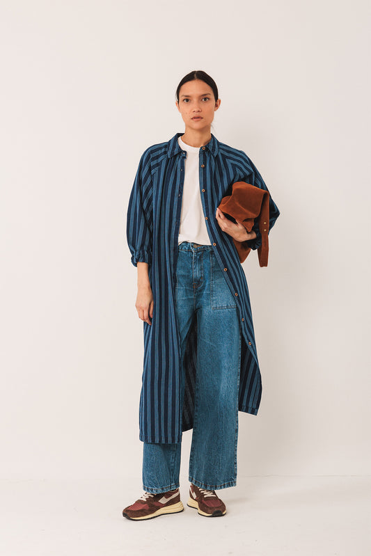 VESTIDO CAMISERO OVERSIZE