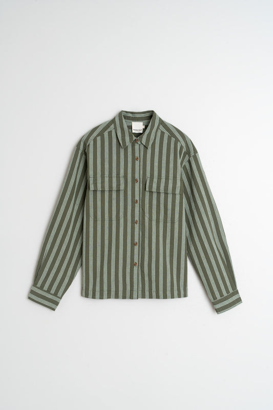 CHEMISE STRIPES EN COTON