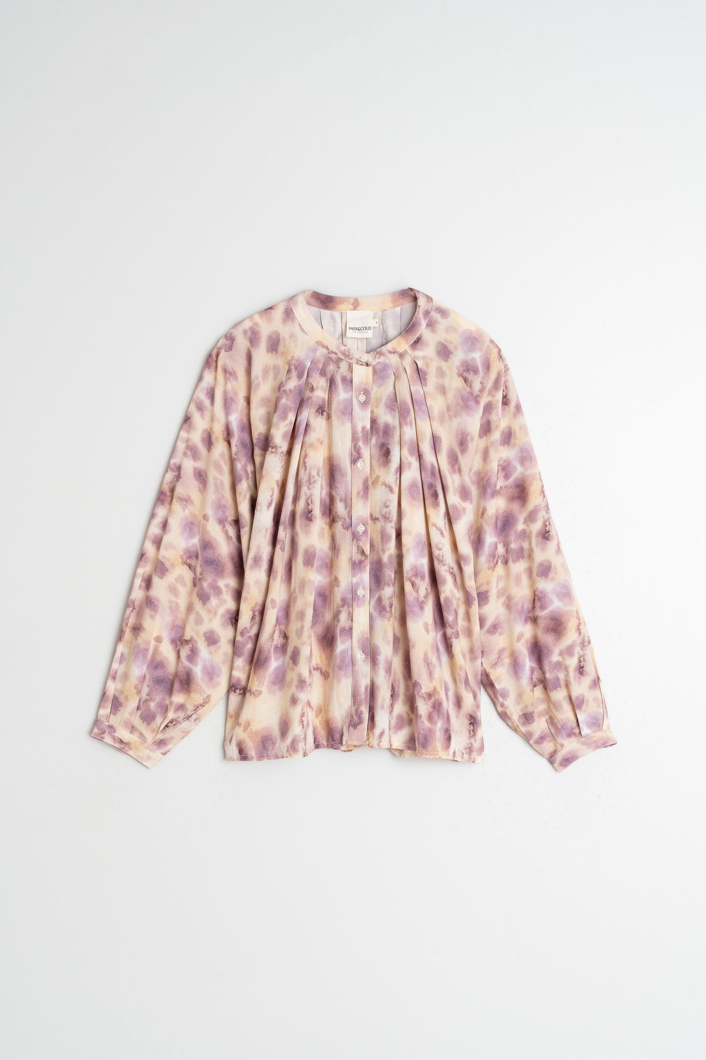 WATERCOLOR-PRINT SHIRT
