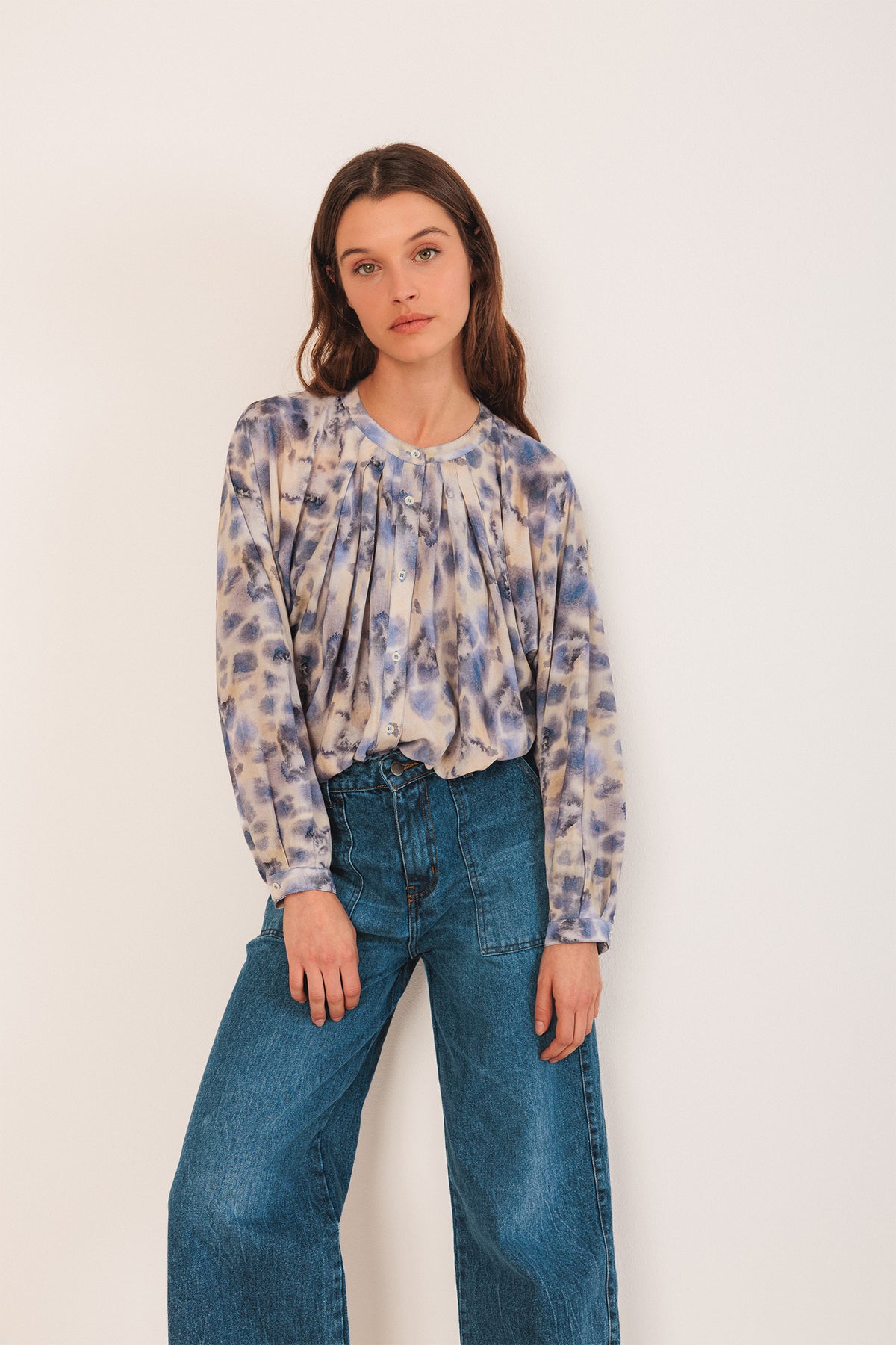 CHEMISE IMPRIMÉE AQUARELLE