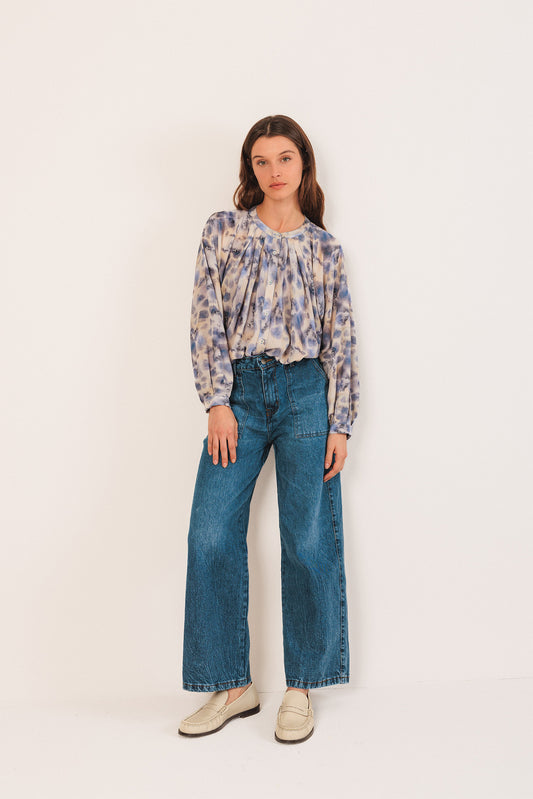 WATERCOLOR-PRINT SHIRT 5