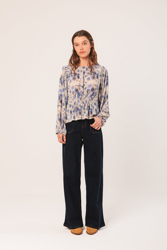 BLOUSE ÉLASTIQUÉE AQUARELLE 2