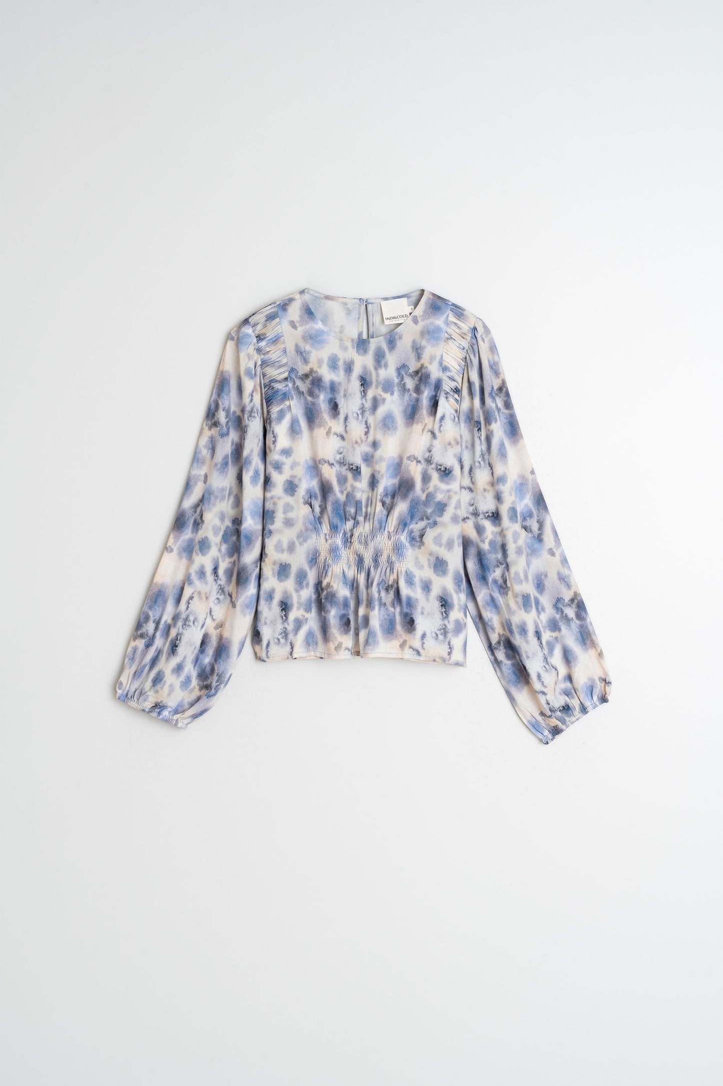 BLOUSE ÉLASTIQUÉE AQUARELLE