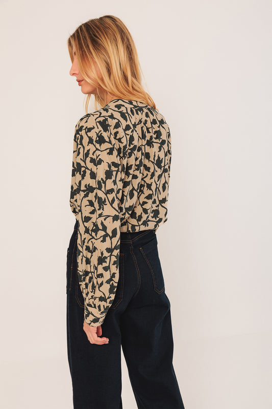 BLOUSE COL MAO