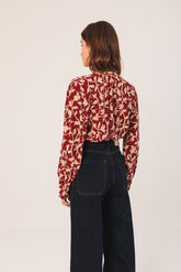 MAO COLLAR BLOUSE