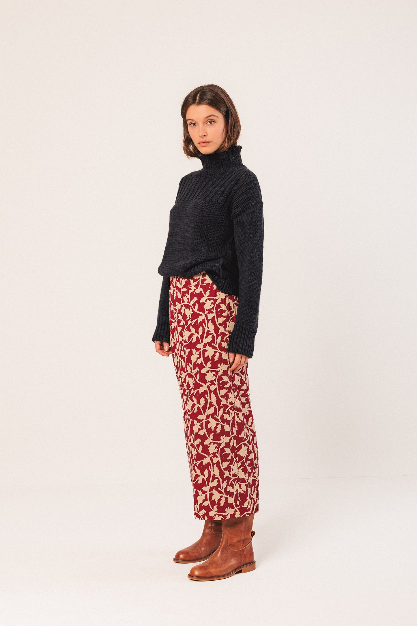 FALDA LÁPIZ PIZ VISCOSA