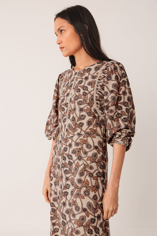 CREPE COTTON DRESS
