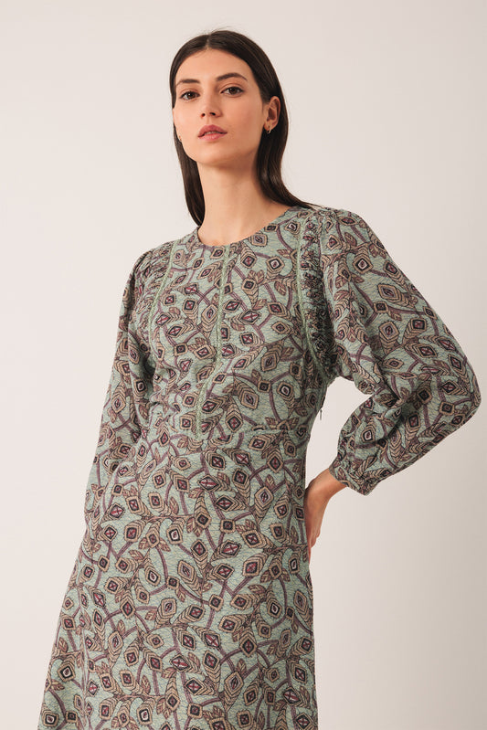 CREPE COTTON DRESS