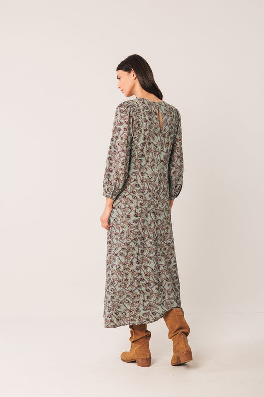 CREPE COTTON DRESS