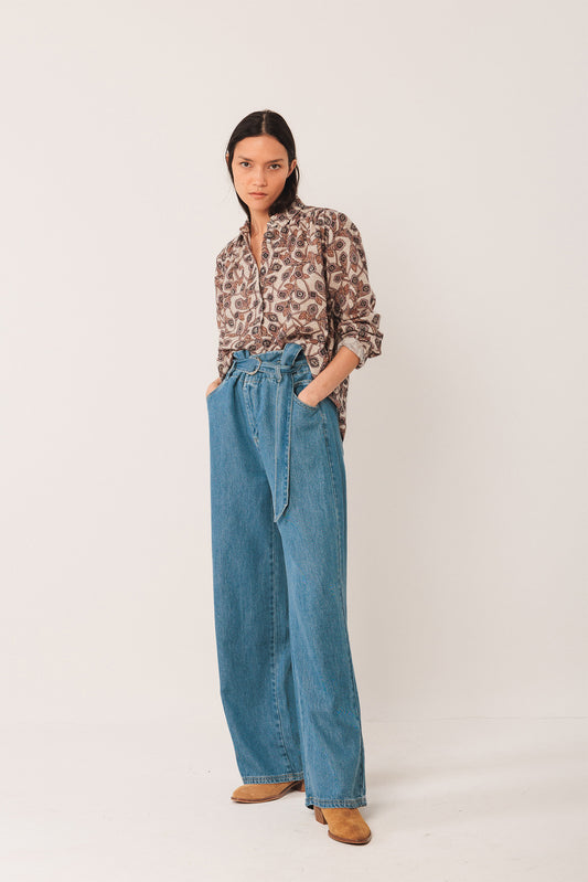 CREPE COTTON SHIRT