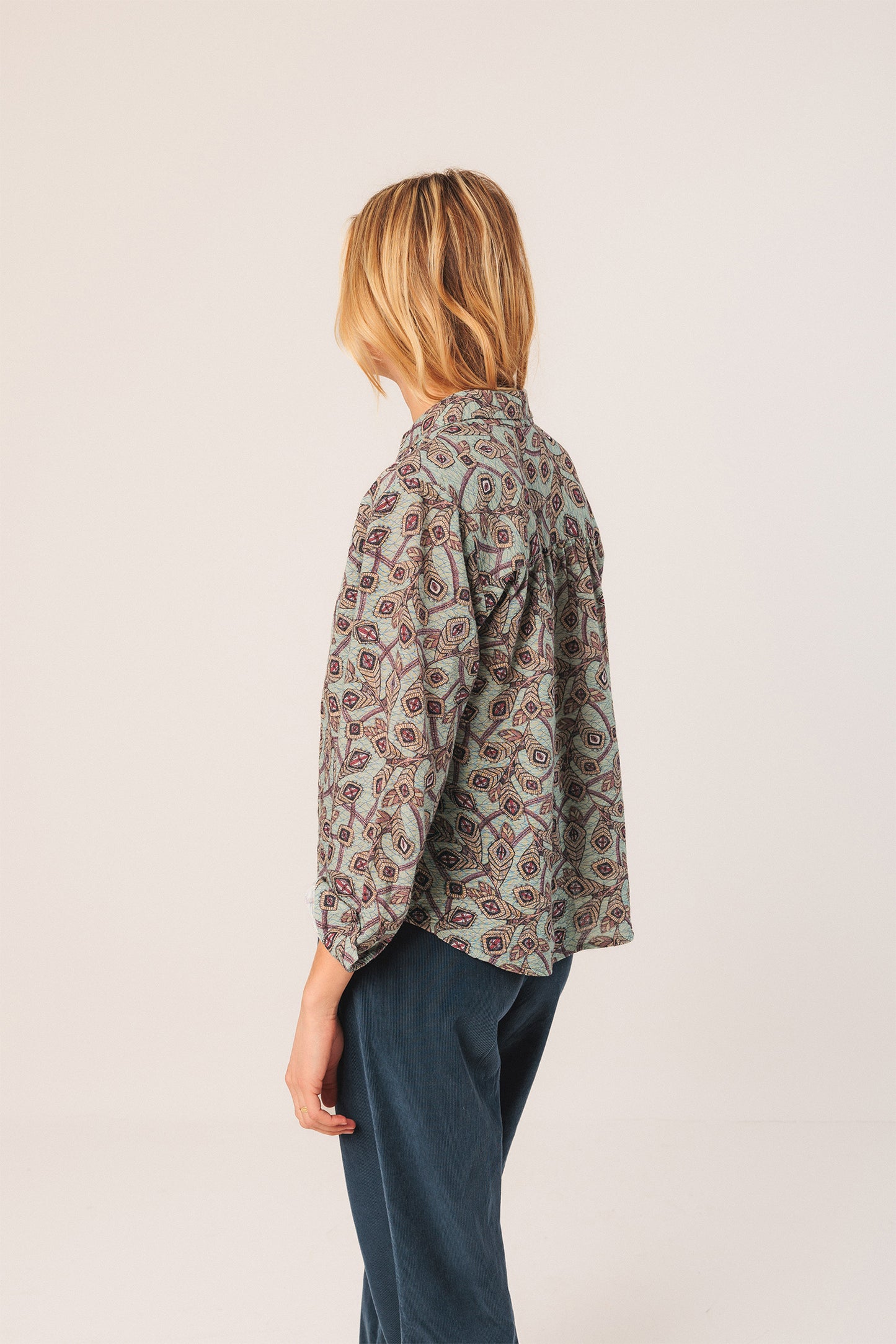 CAMISA ALGODÓN CREPADO