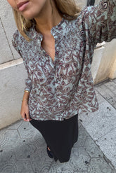 SMOCK EMBROIDERED SHIRT