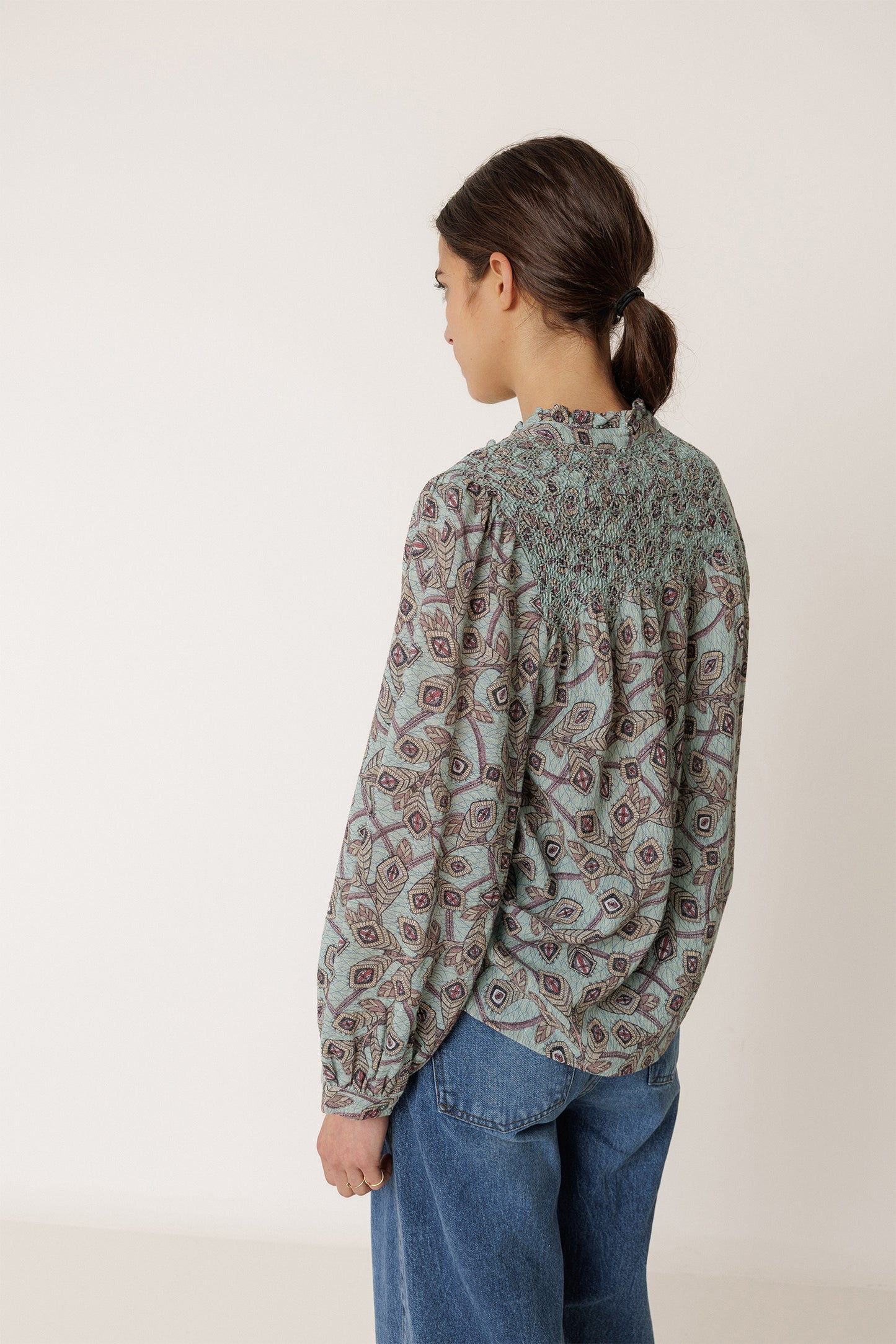 CAMISA BORDADO SMOCK