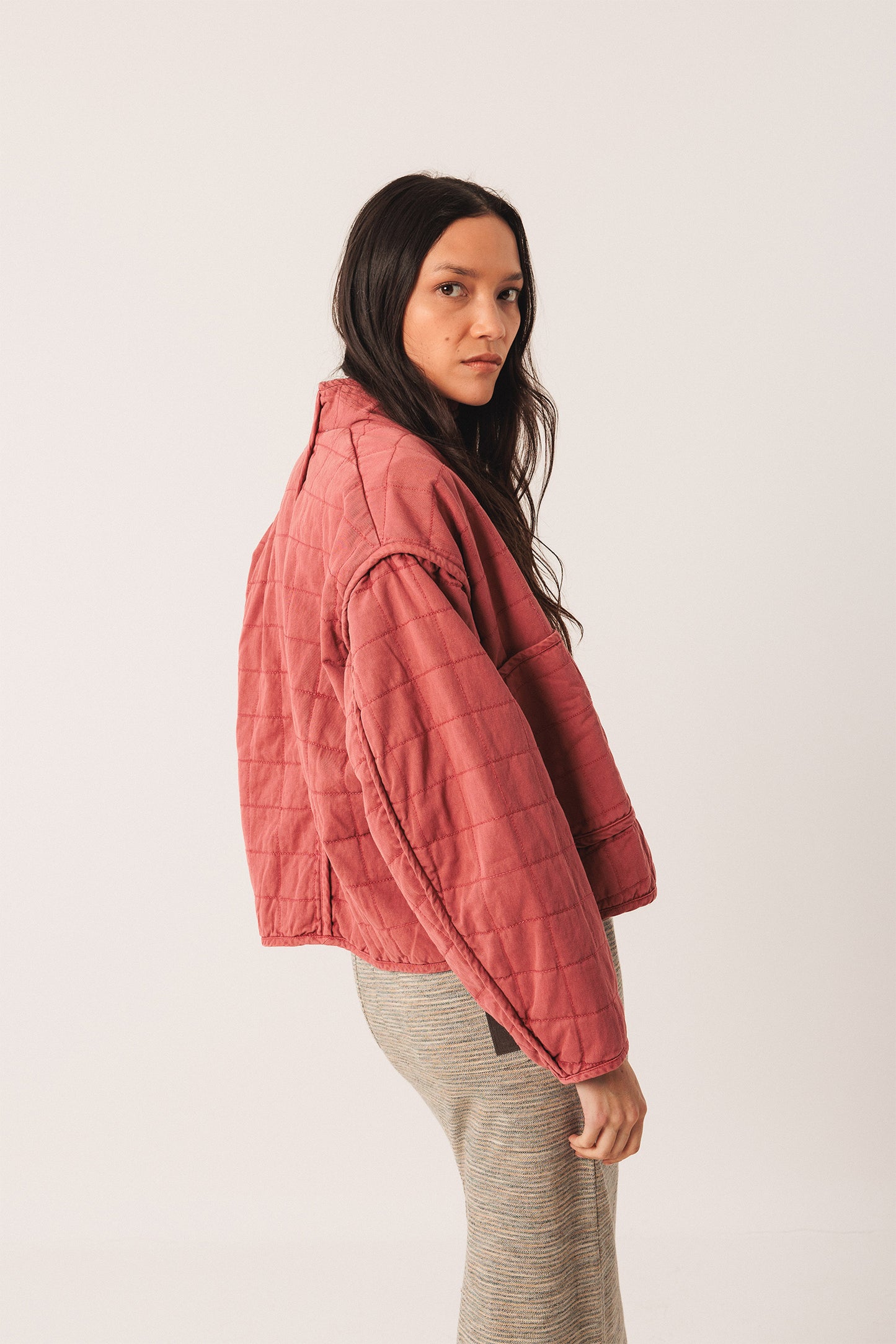 CAZADORA KIMONO ACOLCHADO