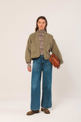 VESTE KIMONO MATELASSÉE